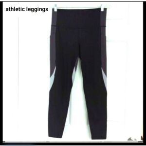 Yoga leggings activewear pants Athletic yoga leggings by ideology black Gray